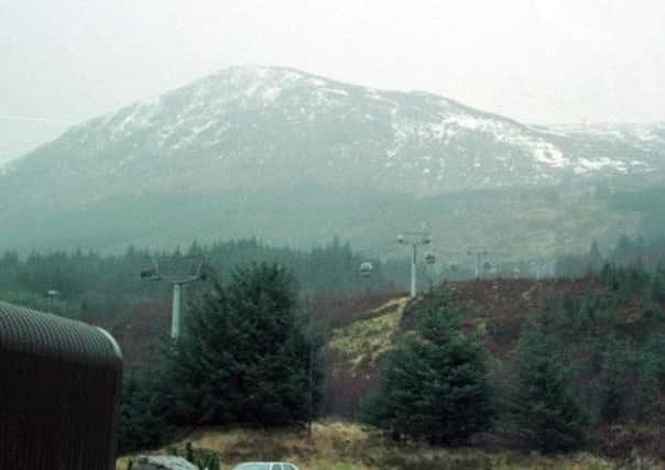 Lochaber's Nevis Range, where the tourists hoped to see some snow. Picture: TSPL