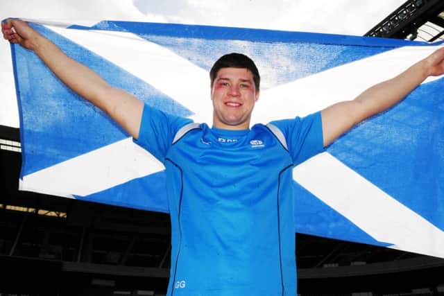 Grant Gilchrist was proud of his team's performance against Argentina. Picture: Ian Rutherford