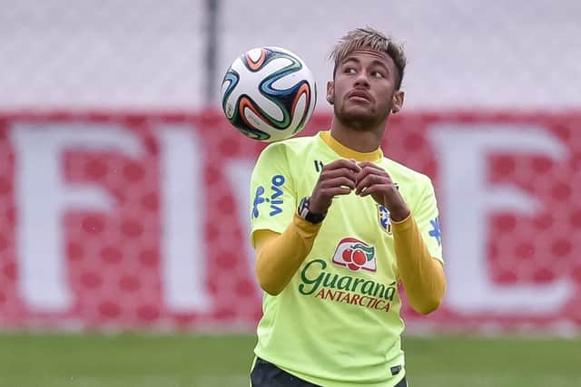 The hopes of Brazil are resting on Neymar. Picture: Buda Mendes