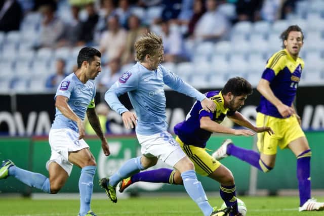 Summer football gives teams such as Malmo an advantage over Scottish opponents in early rounds. Picture: Getty