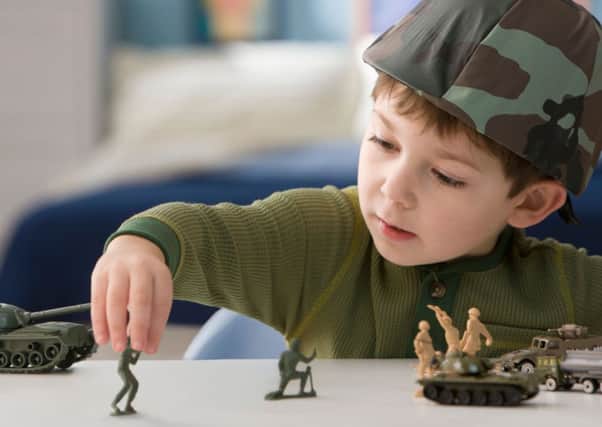 Children might find it difficult to sustain interest in First World War commemorations. Picture: Alamy