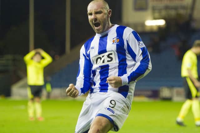 Former Kilmarnock striker Kris Boyd is a target for Rangers. Picture: SNS
