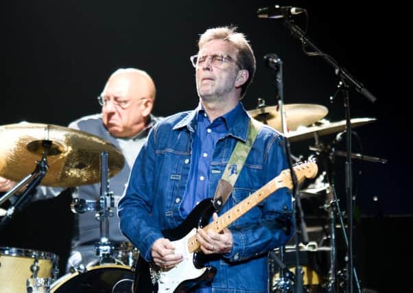 Eric Clapton left the stage a minute into one of his songs. Picture: Wattie Cheung