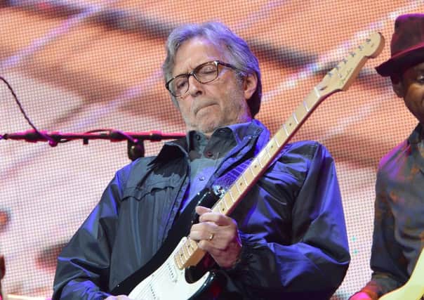Eric Clapton played within his comfort zone, in an unremarkable performance, until he decided not to play any longer. Picture: Getty