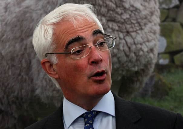 Alistair Darling visited the show on Friday. Picture: PA