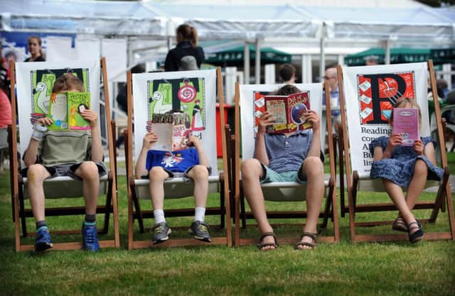 Edinburgh International Book Festival offers a fantastic window into the world of literature. Picture: Kate Chandler