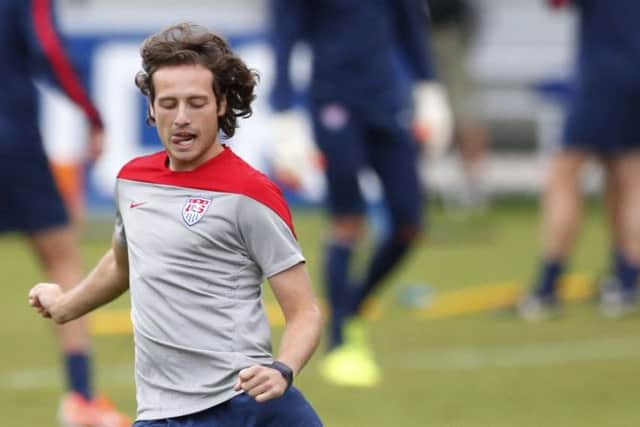 United States' Mix Diskerud is a target for Ronny Deila and Celtic. Picture: AP