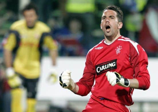 Neil Alexander, during his time with Rangers. Picture: PA