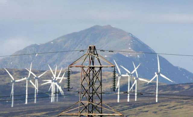 Wind farms are seen as a blight on some of Scotland's most picturesque locations, including the Cairngorms National Park and the Southern Highlands. Picture: PA