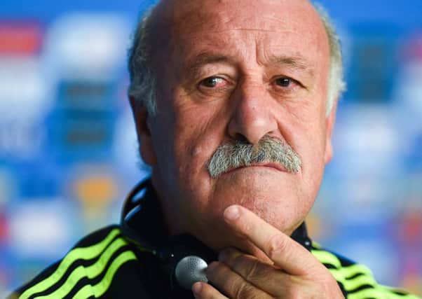 Vicente del Bosque wonders where it all went wrong. Picture: Getty