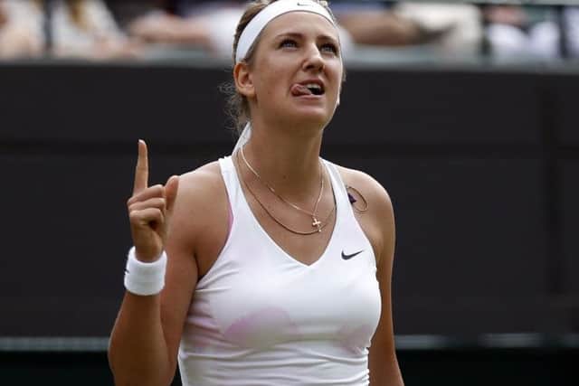 Victoria Azarenka: Got the win. Picture: Getty