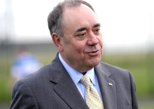 Alex Salmond says Westminster gets the benefit of lower housing benefits costs in Scotland. Picture: John Devlin