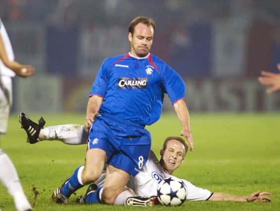 Christian Nerlinger in action for Rangers in 2003. Picture: SNS