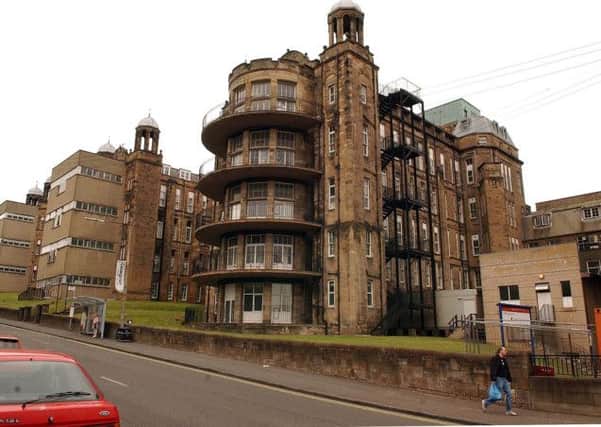 Concerns over the boarding of elderly patients at Victoria Infirmary in Glasgow have been raised by inspectors. Picture: TSPL