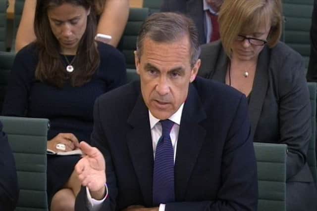 Mark Carney gives evidence to the Commons Treasury Committee. Picture: PA