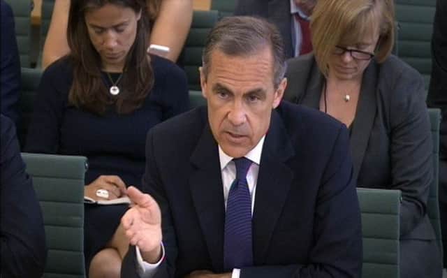 Mark Carney gives evidence to the Commons Treasury Committee. Picture: PA