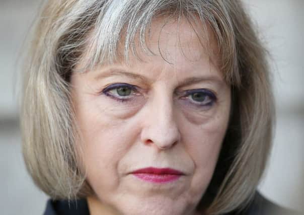 Theresa May said the UK is facing a string of threats. Picture: Getty