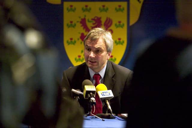 David Taylor worked for the SFA and Uefa in an illustrious career. Picture: SNS