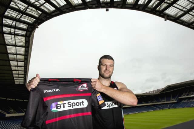 Dunfermline-born lock Fraser McKenzie has returned to Edinburgh. Picture: SNS