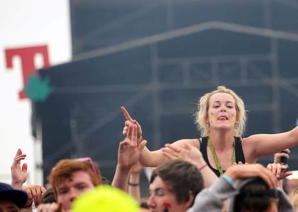 Crowds at T in the Park will now have new scenery to enjoy as well as the music. Picture: TSPL