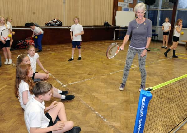 Judy Murray who is a firm believer in grassroots tennis, told of her shock when her son rescued a dog from traffic. Picture: TSPL