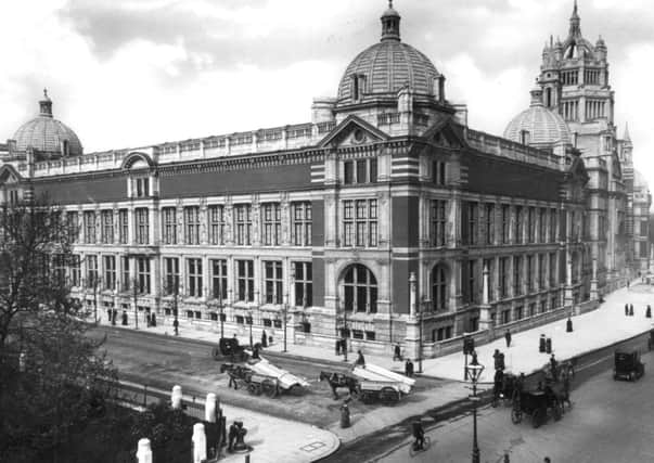 On this day in 1909 the Victoria and Albert Museum opened in London. Picture: Getty