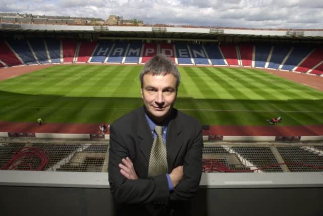 David Taylors first major issue as SFA chief executive was the decision to stage Mike Tysons fight at Hampden in 2010. Picture: Getty