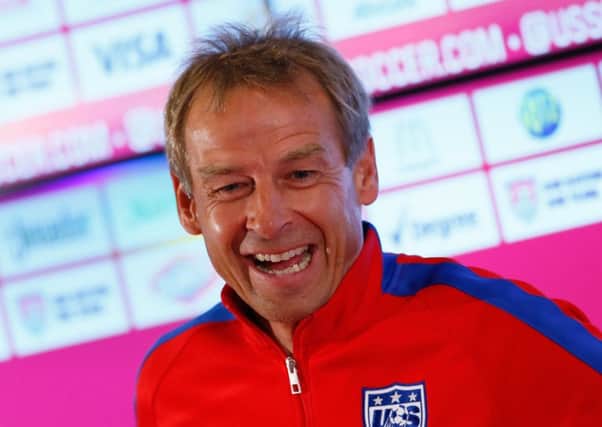 Head coach Jurgen Klinsmann insists the United States are determined to win every game. Picture: Getty