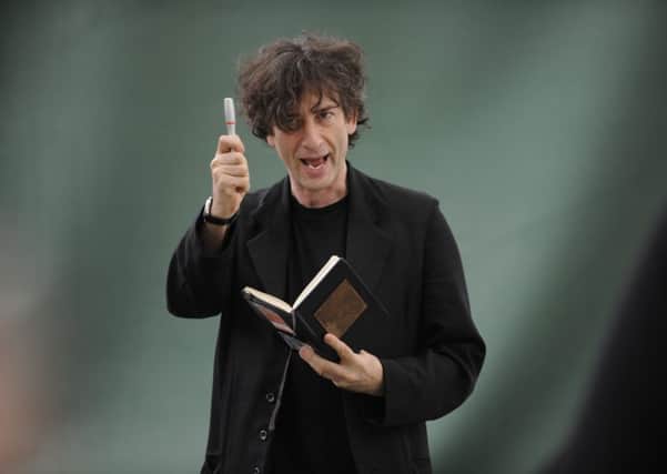 Neil Gaiman at the 2011 Edinburgh International Book Festival. Picture: Phil Wilkinson