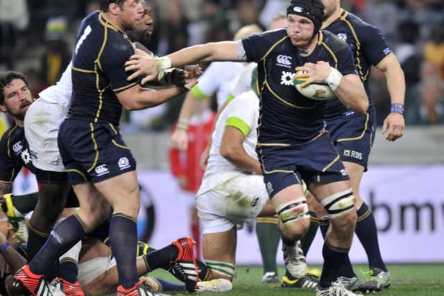 Tim Swinson, right, believes he is adaptable enough to shine in any type of game. Picture: AFP/ Getty