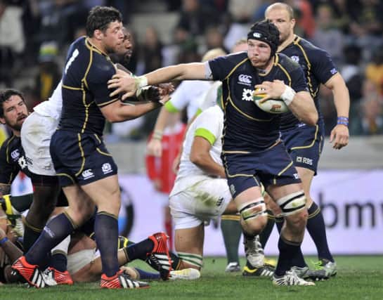 Tim Swinson, right, believes he is adaptable enough to shine in any type of game. Picture: AFP/ Getty