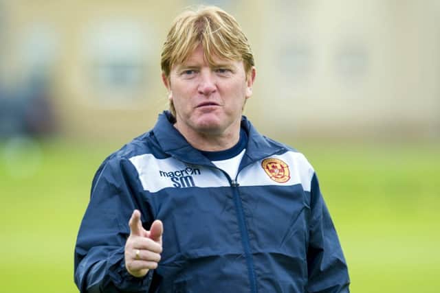 Stuart McCall and Motherwell return to pre-season training. Picture: SNS