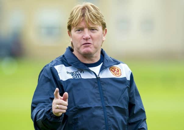 Stuart McCall and Motherwell return to pre-season training. Picture: SNS