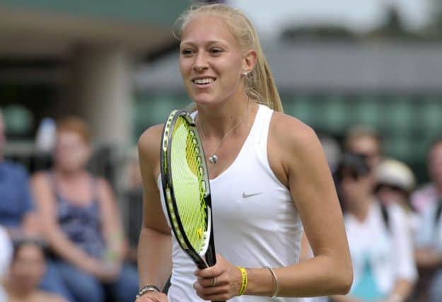Jocelyn Rae will hope to cause an upset at Wimbledon with fellow Scot Colin Fleming. Picture: Ian Rutherford