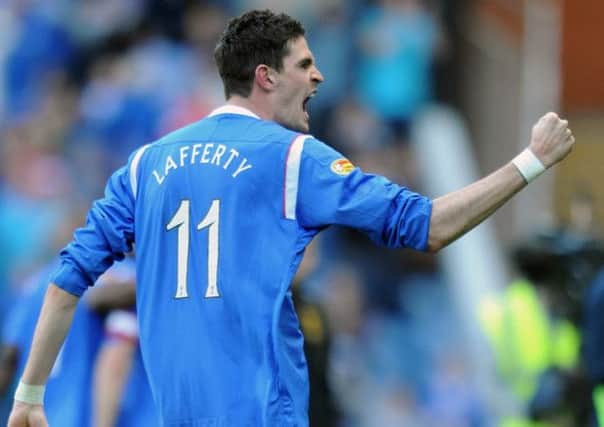Lafferty has been declared 'unmanageable' by his Palermo coach. Picture: Ian Rutherford