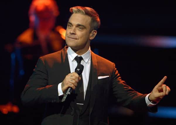 Robbie Williams gave his fans what they wanted to hear and see. Picture: Getty