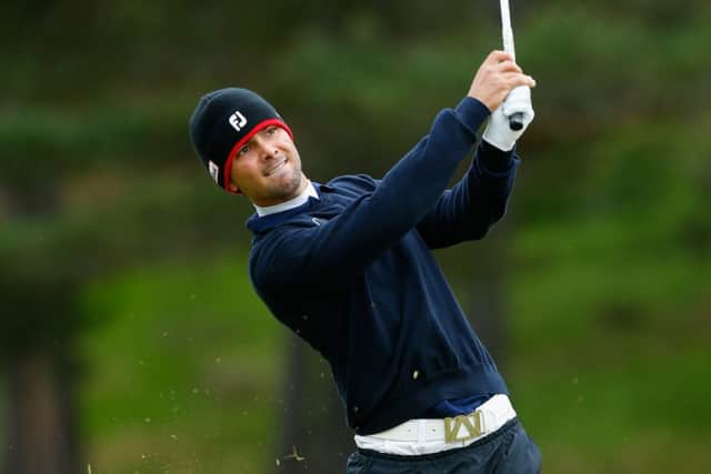 Moritz Lamper sits five shots off the lead at the Scottish Hydro Challenge in Aviemore. Picture: Getty