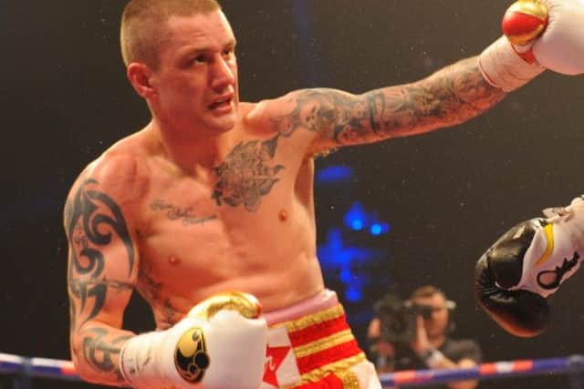 Ricky Burns didn't managed to pull out a performance for the home crowd. Picture: JP