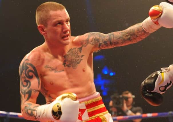 Ricky Burns didn't managed to pull out a performance for the home crowd. Picture: JP