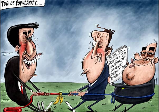 Brian Adcock cartoon