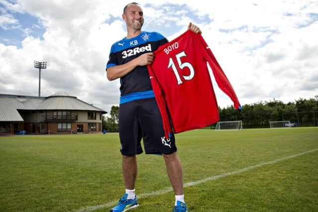 Kris Boyd had offers from Aberdeen, Dundee United and Kilmarnock, but opted to rejoin Rangers. Picture: SNS