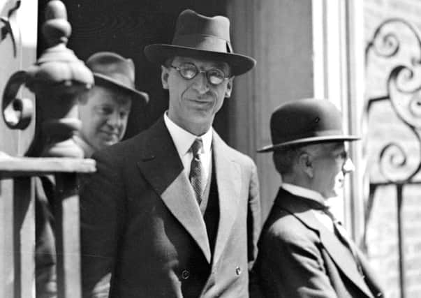 Eamon De Valera, president from 1919-1922, later thanked Scotland. Picture: PA