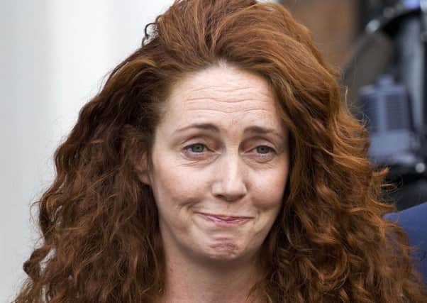 Cleared of all charges, Rebekah Brooks delivered a pitch-perfect performance outside the court. Picture: Getty