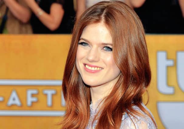 Game of Thrones actress Rose Leslie. Picture: Lester Cohen
