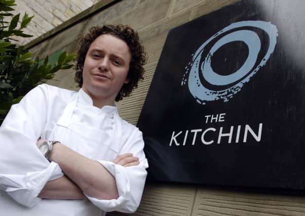 Tom Kitchin pictured in his restaurant The Kitchen at Commercial Quay. Picture: Contributed