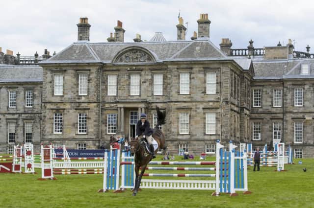 Zara Phillips and High Kingdom negotiate an obstacle at the Gillespie Macandrew Hopetoun Horse Trials. Picture: Steven Scott