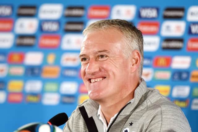 Didier Deschamps: Proud of the team. Picture: Getty