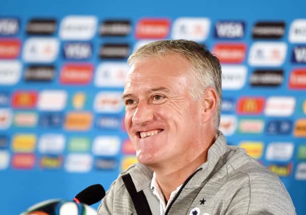 Didier Deschamps: Proud of the team. Picture: Getty