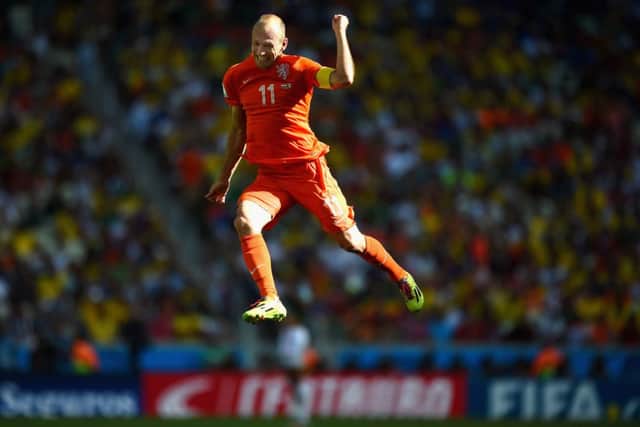 Dutch winger Arjen Robben has admitted diving - but not to win the penalty that put the Netherlands through. Picture: Getty