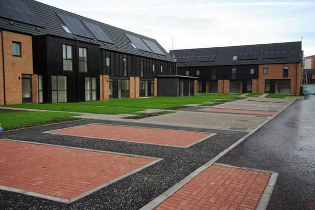 The athletes' village built for Glasgow 2014. Picture: Jane Barlow
